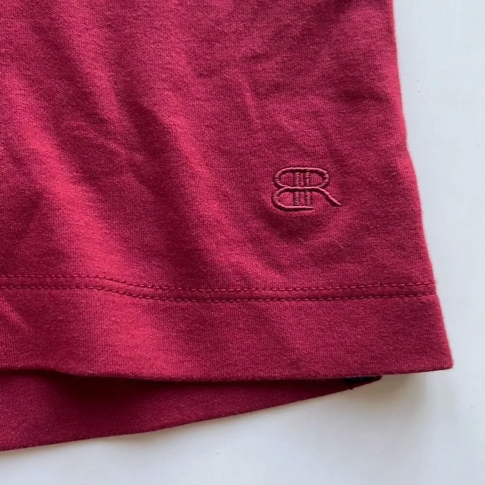 Banana Republic Maroon Performance Stretch Polo Mens Large